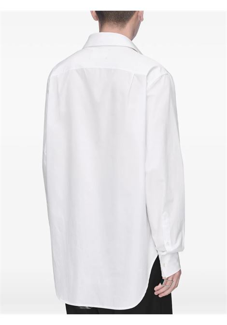 camicia con collo ripiegato uomo bianca MAISON MARGIELA | S67DT0026 S43001100